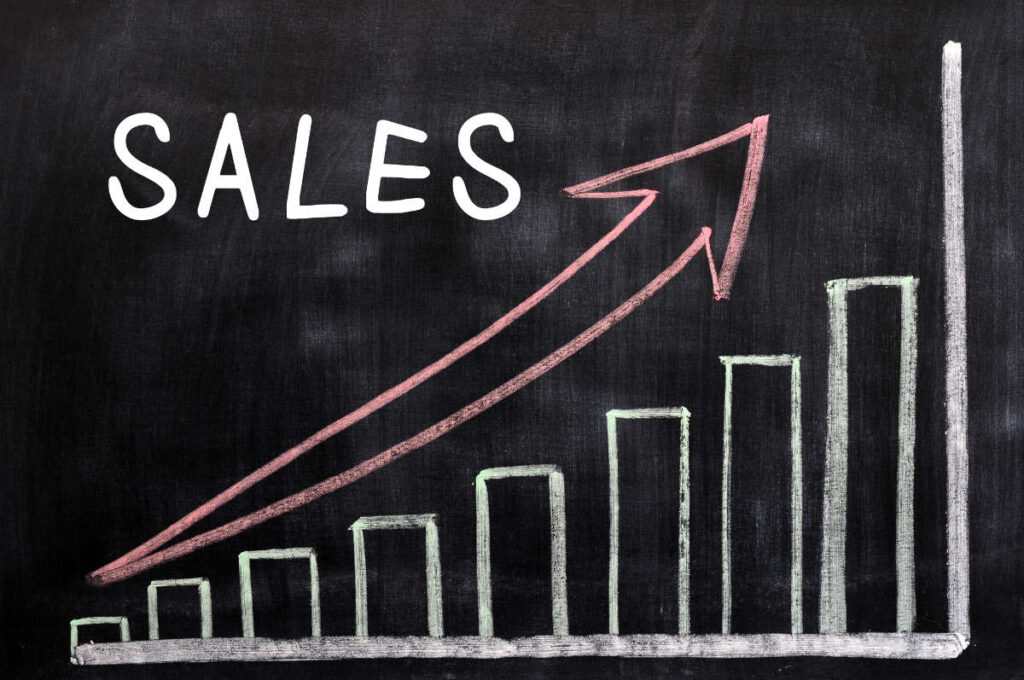 Sales growth banner